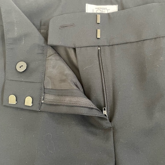 Ann Taylor LOFT Laura Wide Leg Black Dress Pant Size 4  Business Office Career - Picture 5 of 7